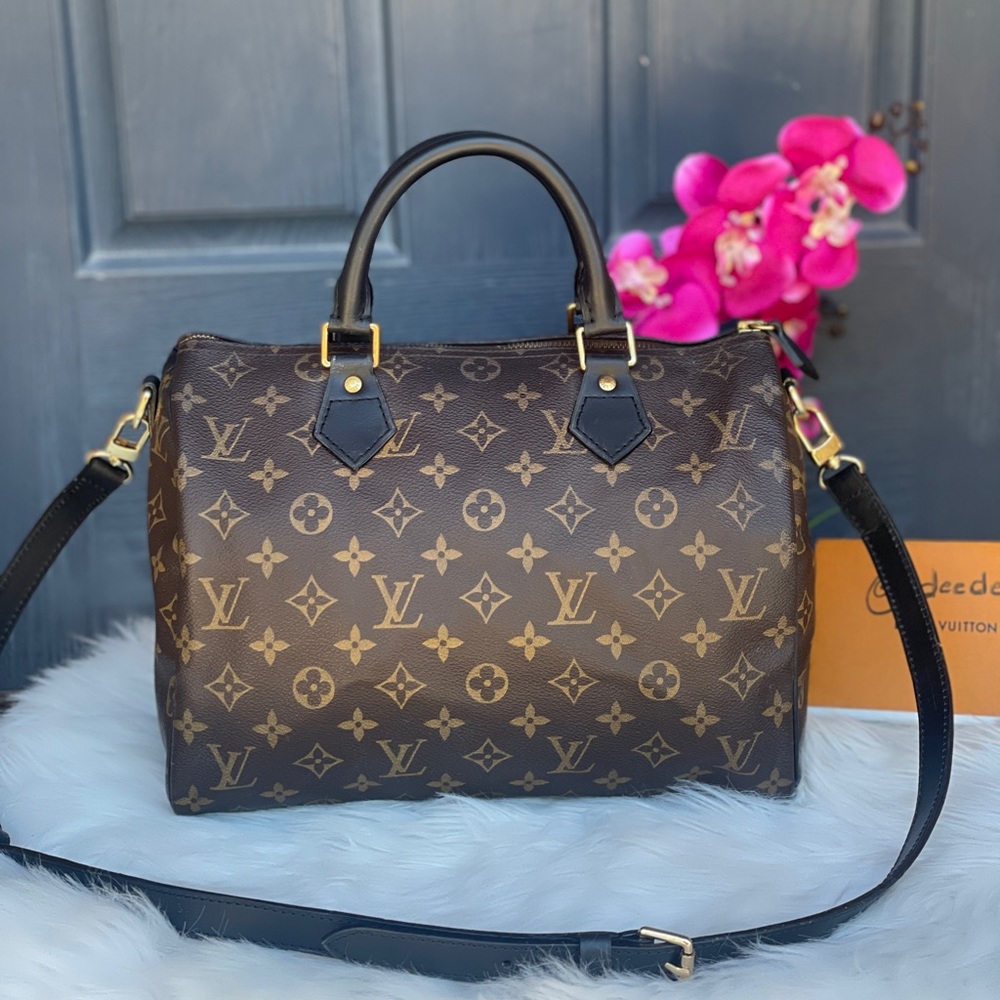 LOUIS VUITTON Speedy 30 Custom Bandoulire